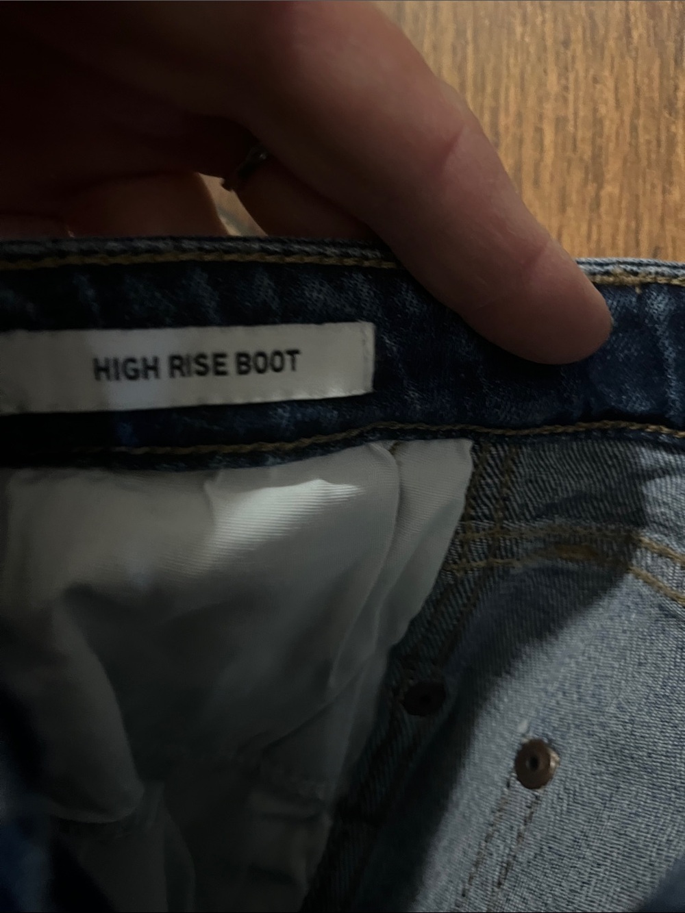 Wrangler Retro Women's Dark Blue High Rise Bootcut Jeans - Picture 5 of 5